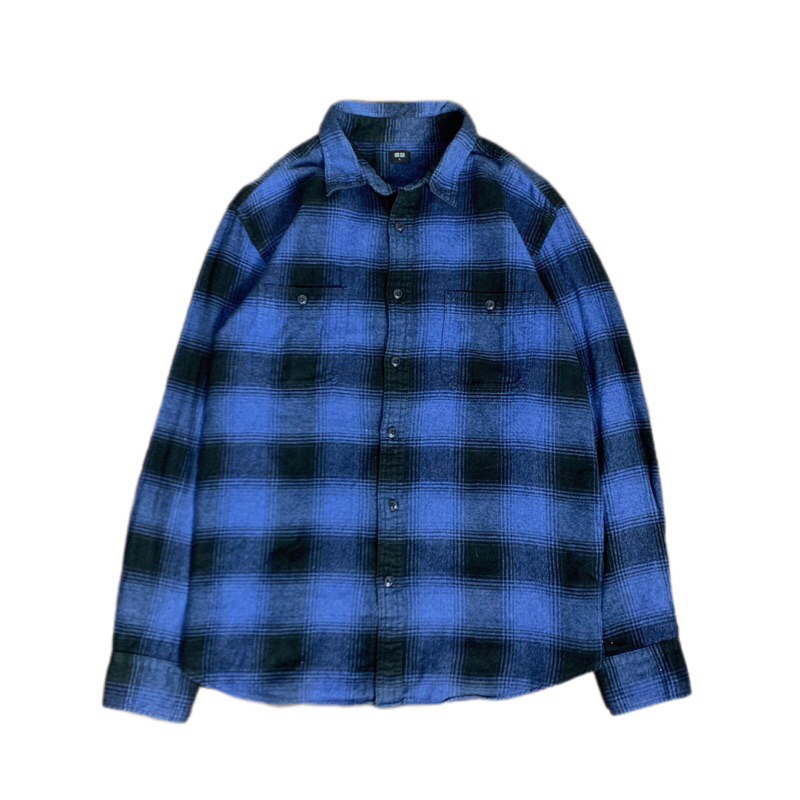 flanel Uniqlo Veterano. Kemeja Flannel UNIQLO VETERANO