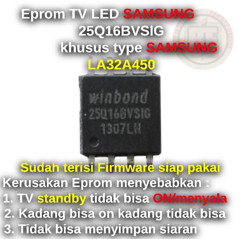 Ic Eprom Firmware TV SAMSUNG LA32A450