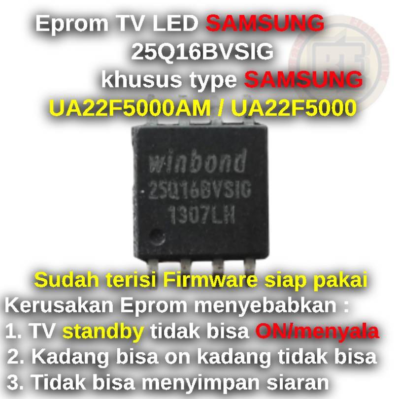 Ic Eprom Firmware TV SAMSUNG UA22F5000AM / UA22F5000