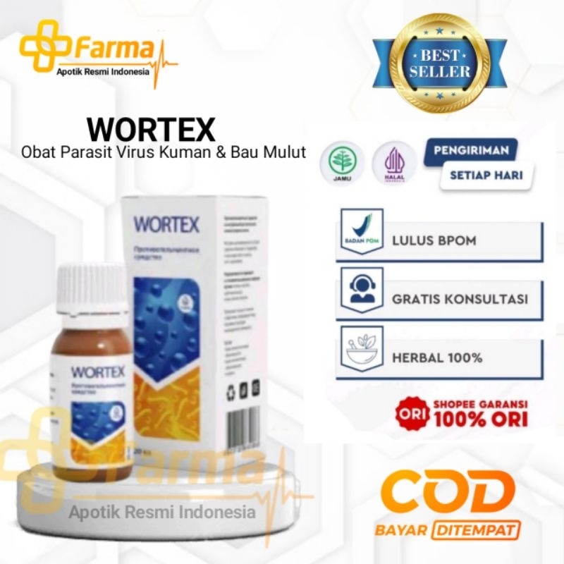 DISTRIBUTOR RESMI WORTEX INDONESIA - WORTEX ASLI ORIGINAL - WORTEX OBAT HERBAL ANTI PARASIT VIRUS KU