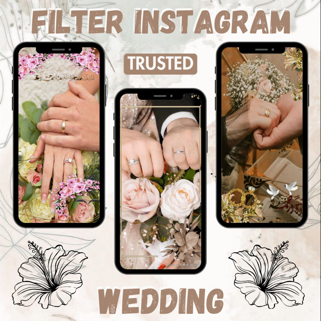 FILTER INSTAGRAM WEDDING/PERNIKAHAN - JASA BUAT FILTER