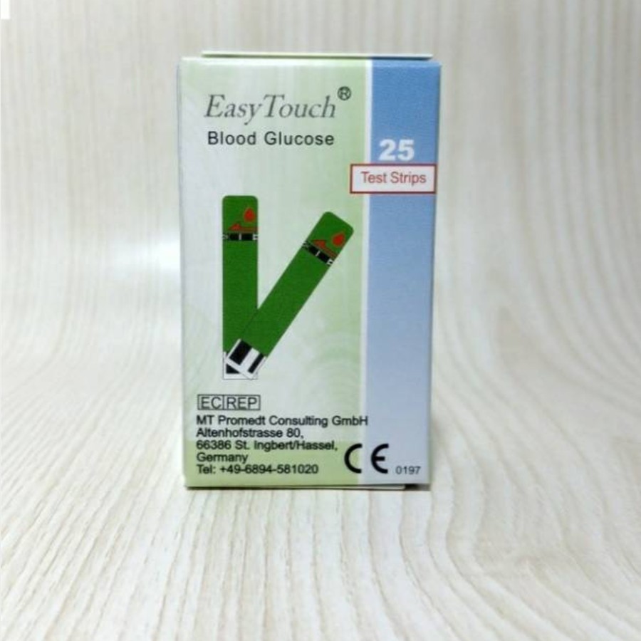 Strip Glucosa EasyTouch  Stik Cek Gula Darah Easytouch