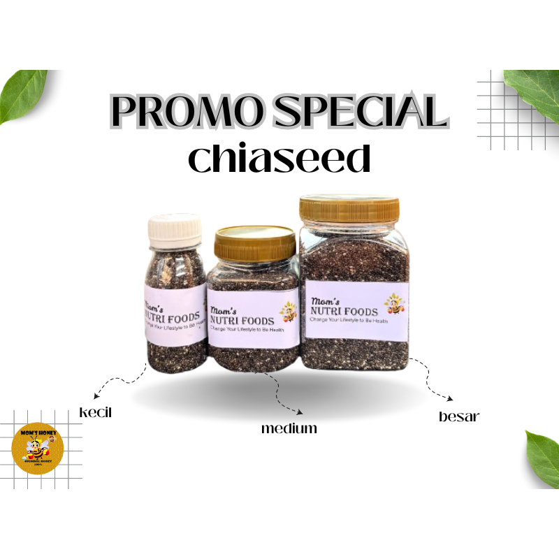 

Chiaseed By Mom's Store / Chia seed Organik / Chiaseed Kaya Manfaat