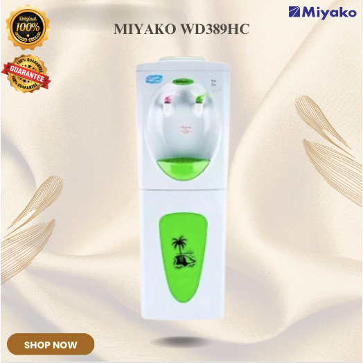 Miyako Dispenser Galon Atas WD389HC - Dispenser Standing/WD 389 HC/WD-389HC/WD389HC/Miyako Dispenser