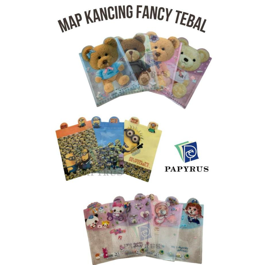 

MAP PLASTIK KANCING / DOCUMENT BAG / MAP KANCING MOTIF / MAP KANCING KARAKTER / MAP KANCING FANCY TEBAL