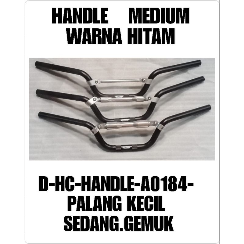 STANG STIR DAYTONA MEDIUM HITAM WARNS TITAN