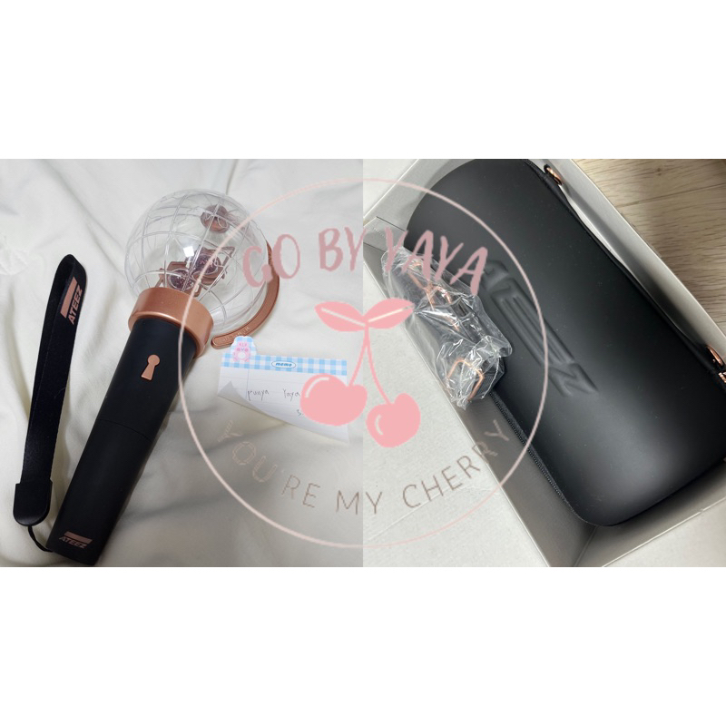 [READY] LIGHTSTICK ATEEZ VER 1 LIGHTINY AND LIGHTSTICK LIGHTINY CASE