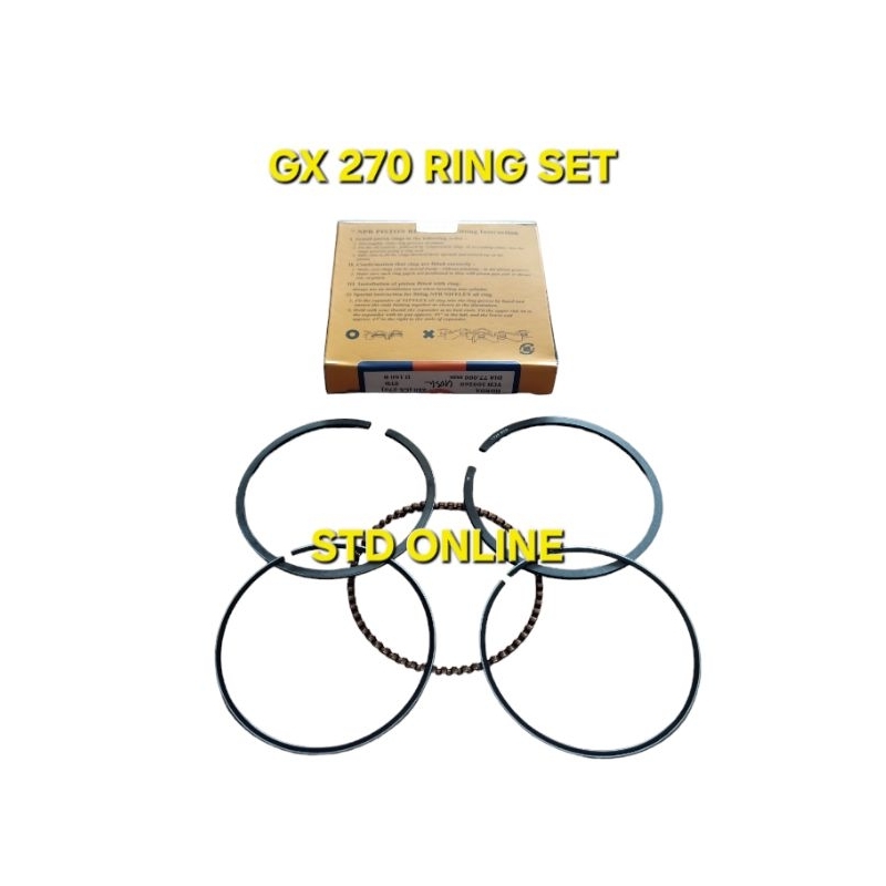 GX 270 RING PISTON RING PISTON SEHER STD ENGINE GX270