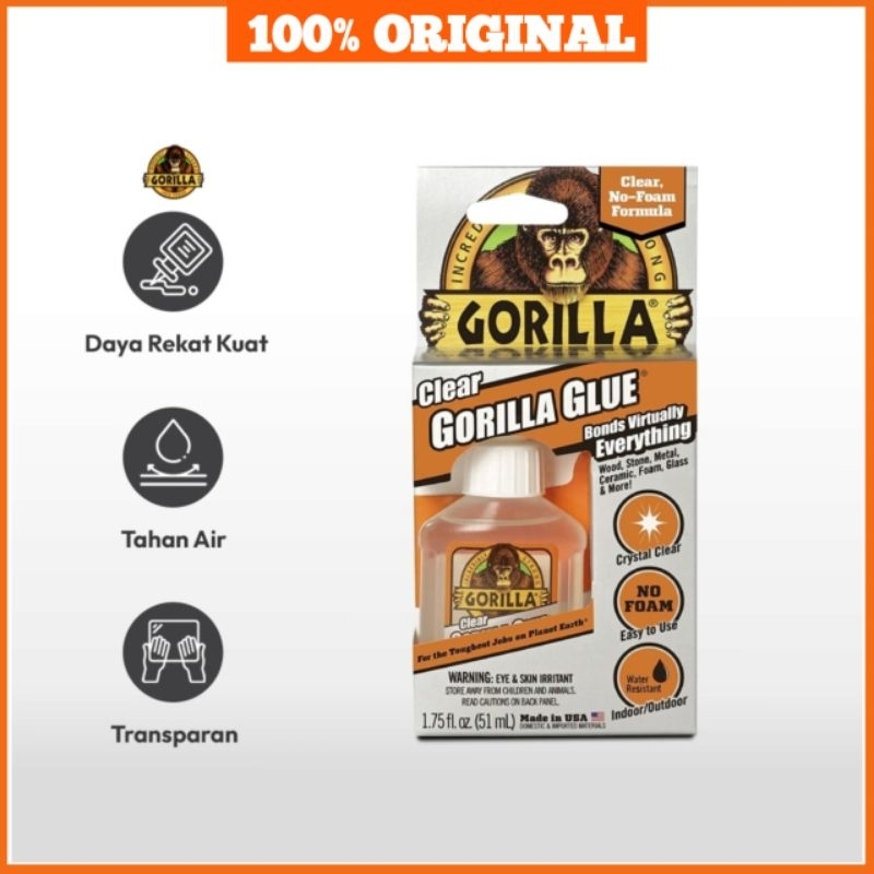 

Gorilla 51 Ml Lem Original Clear
