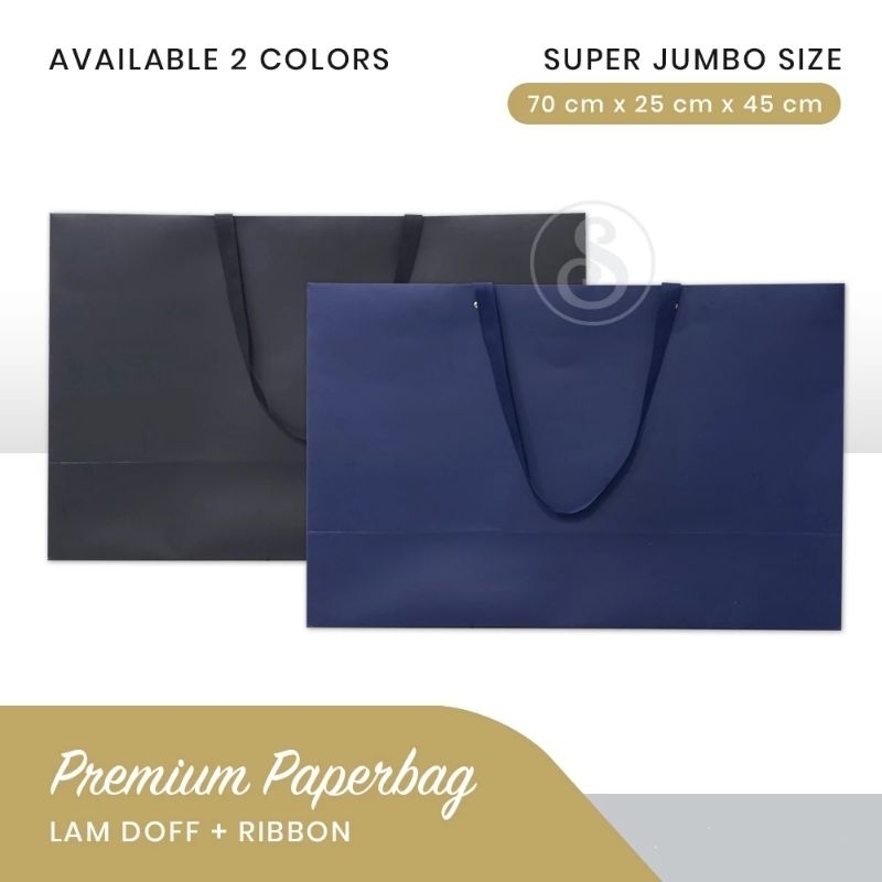 

Premium Paperbag SUPER JUMBO uk P70 x L 25 x T45cm