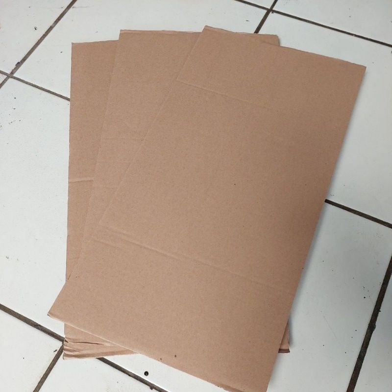 

Kardus Karton Polos Lembaran 24,5 x 48 cm