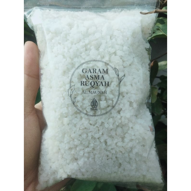 

Garam Asma' Ruqyah Berat Isi 1/2 Kilogram