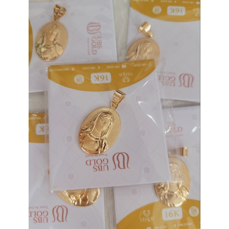 liontin bunda maria emas 70% 700 70 % ubs