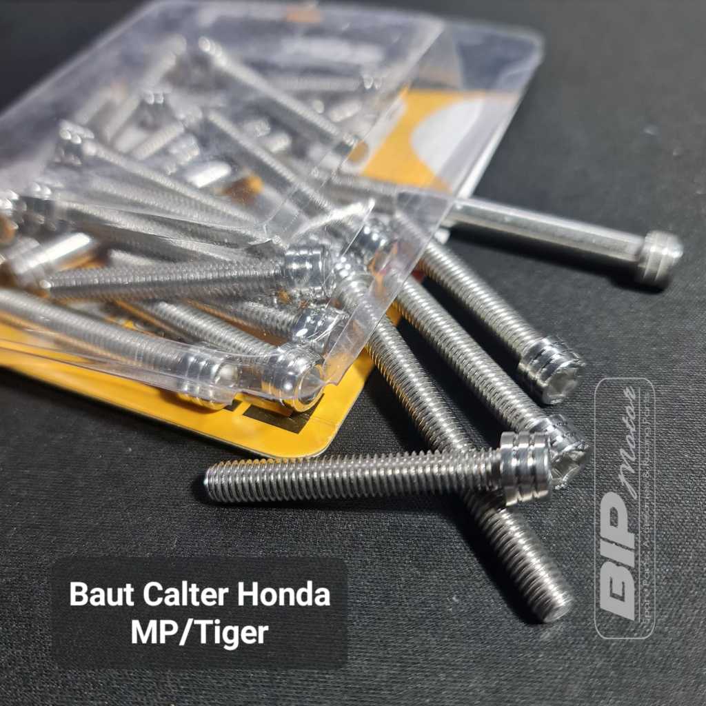 BAUT BLOK MESIN BAUT CALTER GL/MEPA PRO/TIGER STAINLESS SET