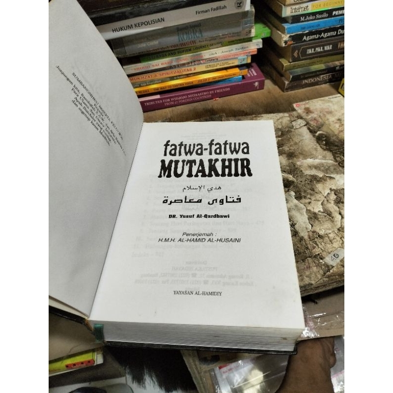 FATWA FATWA MUTAKHIR by Dr Yusuf Al Qardhawi