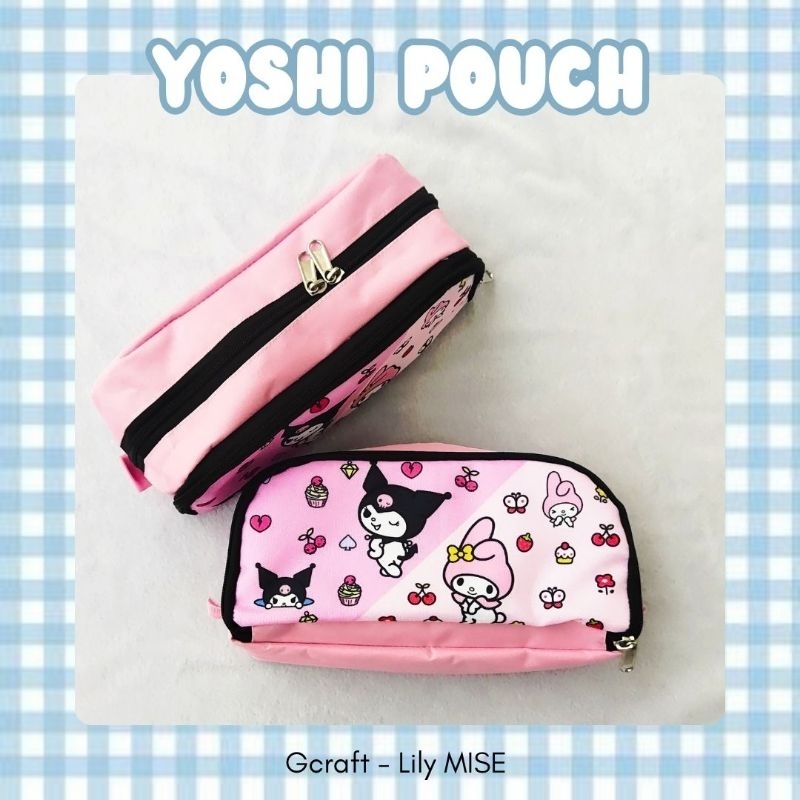 

yoshi art case - pencil case - tempat pensil - kotak pensil - art pouch