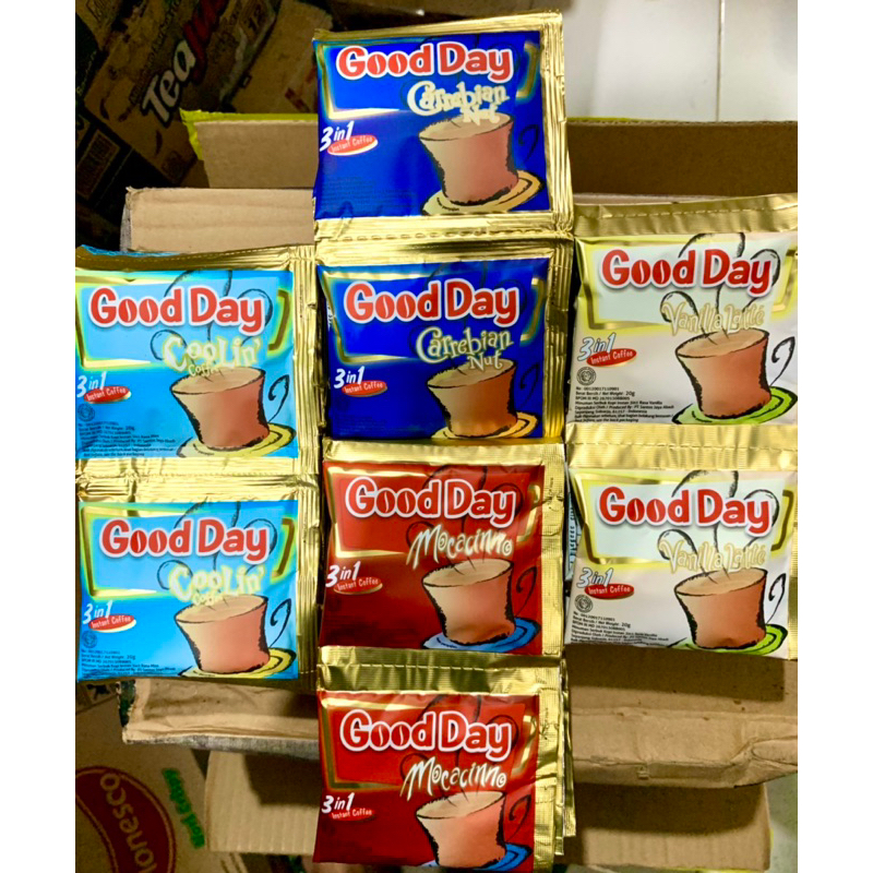 

GOOD DAY 3 IN 1 RENTENG ISI 10 X 20 GR