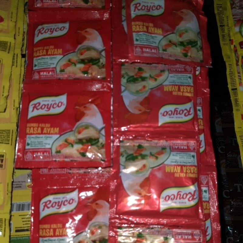 

penyedap rasa/royco ayam / royco sapi 1renceng