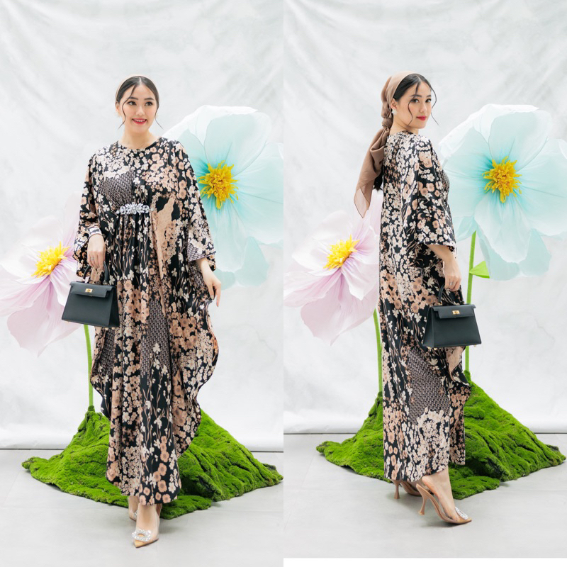 [Dreamee The Label] Lebaran/Raya Collection | Chayra Kaftan - kaftan silk lebaran wanita