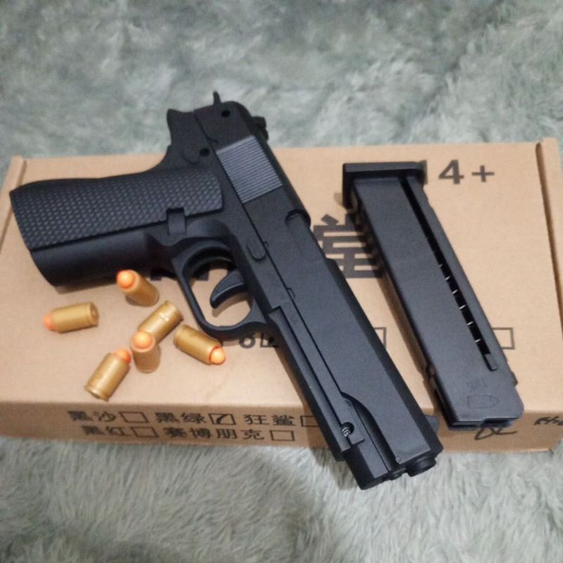 Dart blaster mainan m1911 (colt 1911) auto