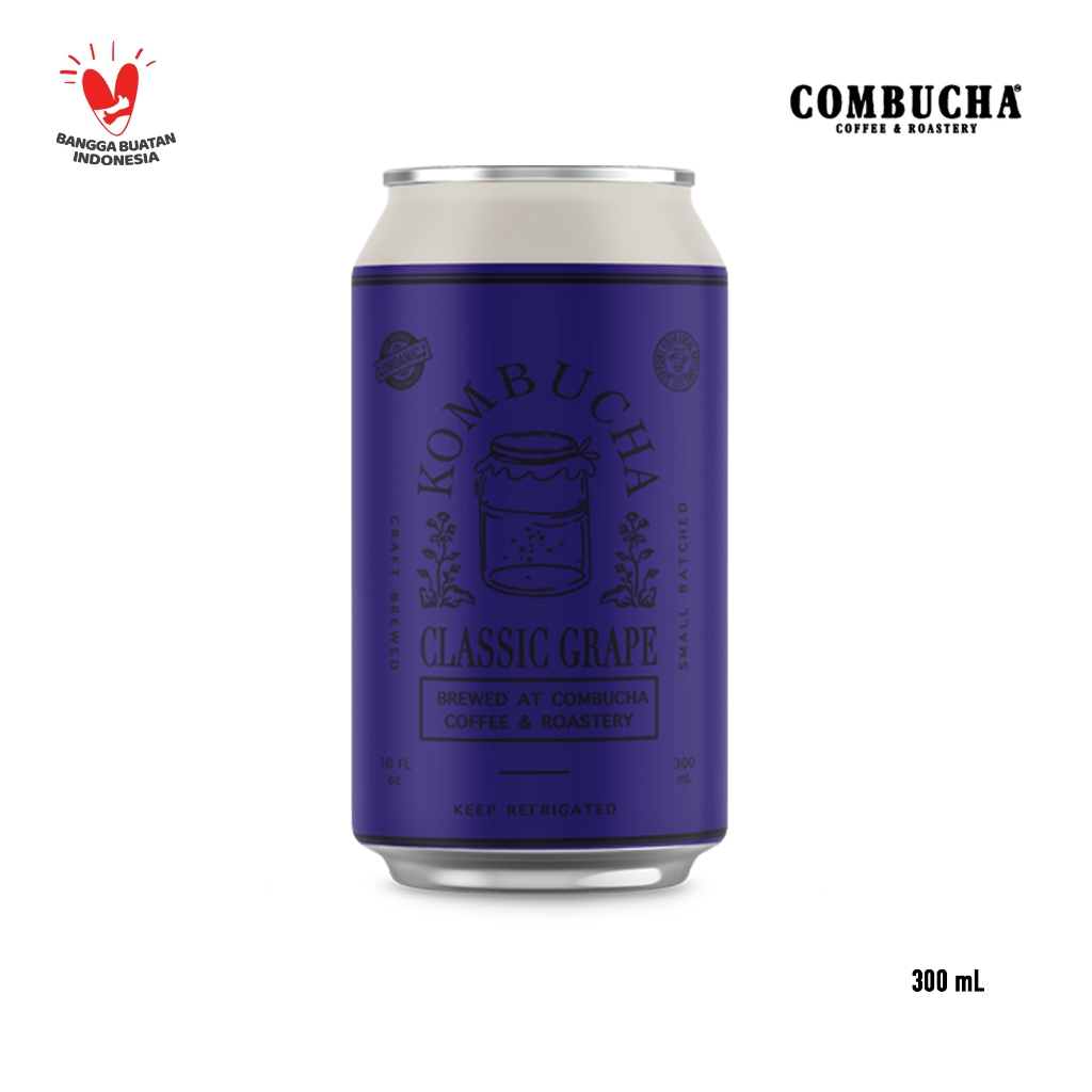 

Kombucha Anggur Grape Can 300ml | by Combucha Coffee