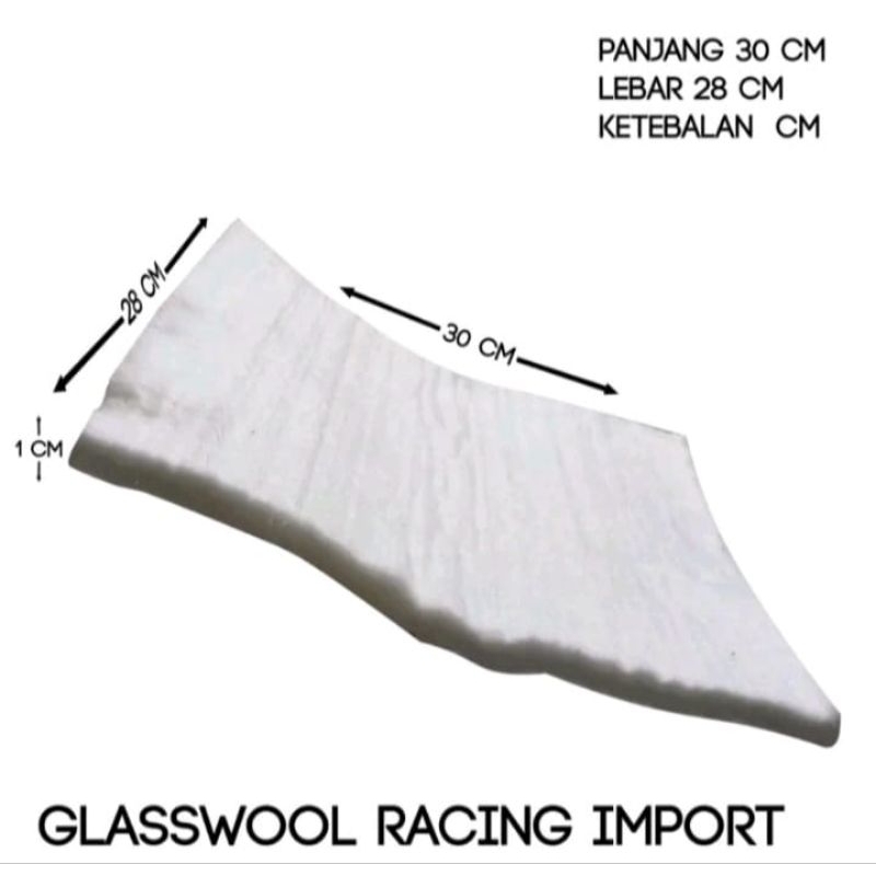 GLASSWOOL RACING IMPORT GASBOL KENALPOT glasswool racing import