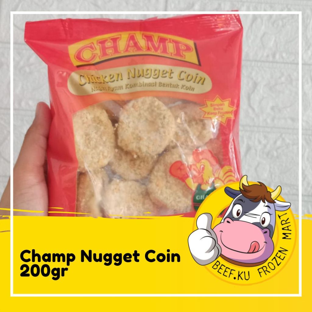 

CHAMP NUGGET COINT 200 GR