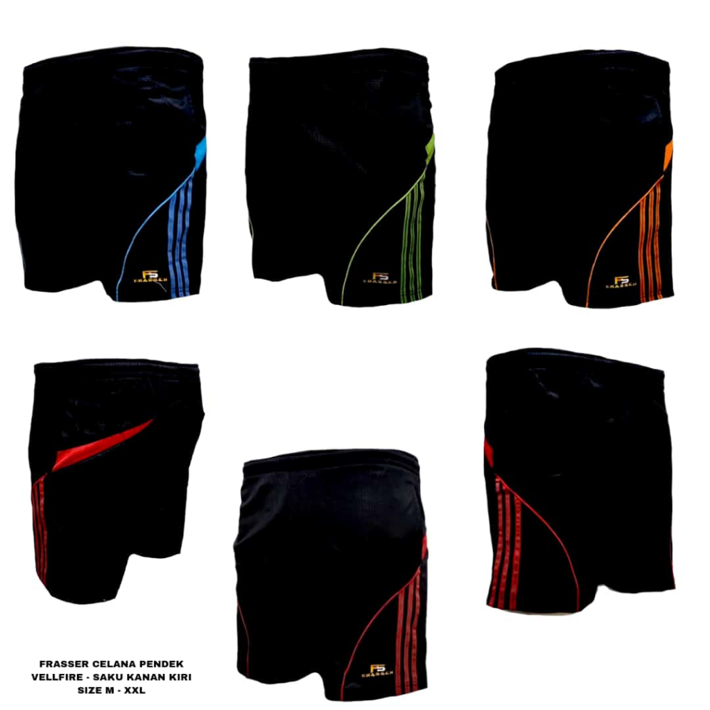 Celana Pendek Pria Wanita Unisex Olahraga  Bulutangkis Badminton Tenis  Santai Sporty Premium Termur