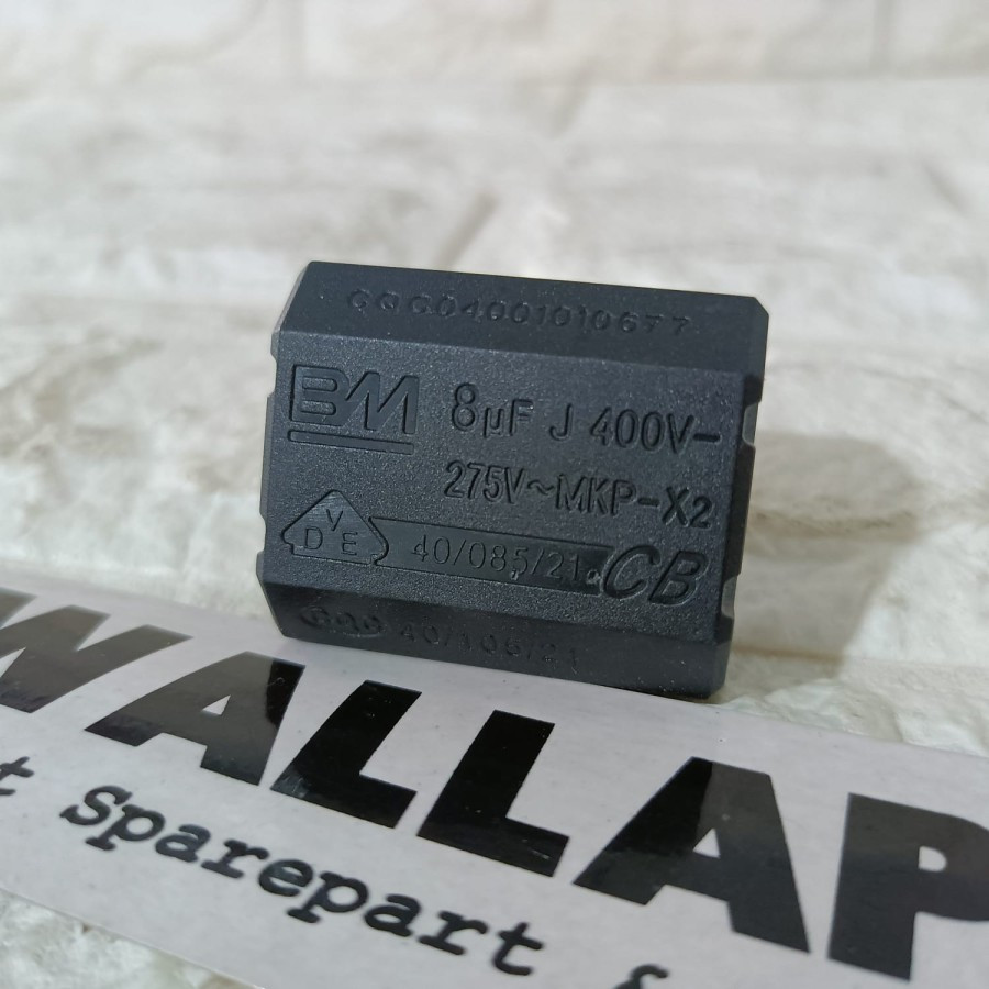 kapasitor MKP BM 0.22UF 0.24UF 0.3UF 7UF 8UF 10UF MKP X2 capacitor