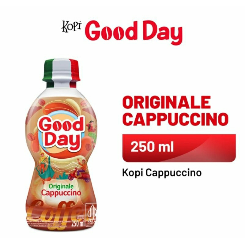 

Good Day botol cappucino coffee 250ml