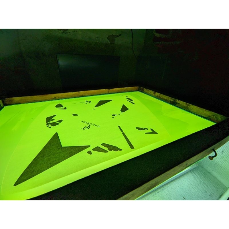 SCREEN SABLON KHUSUS KERTAS LAYANGAN + JASA AFDRUK PASANG FILM UK 40 x 60