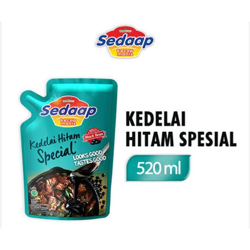 

kecap sedaap kedelai hitam 520ml