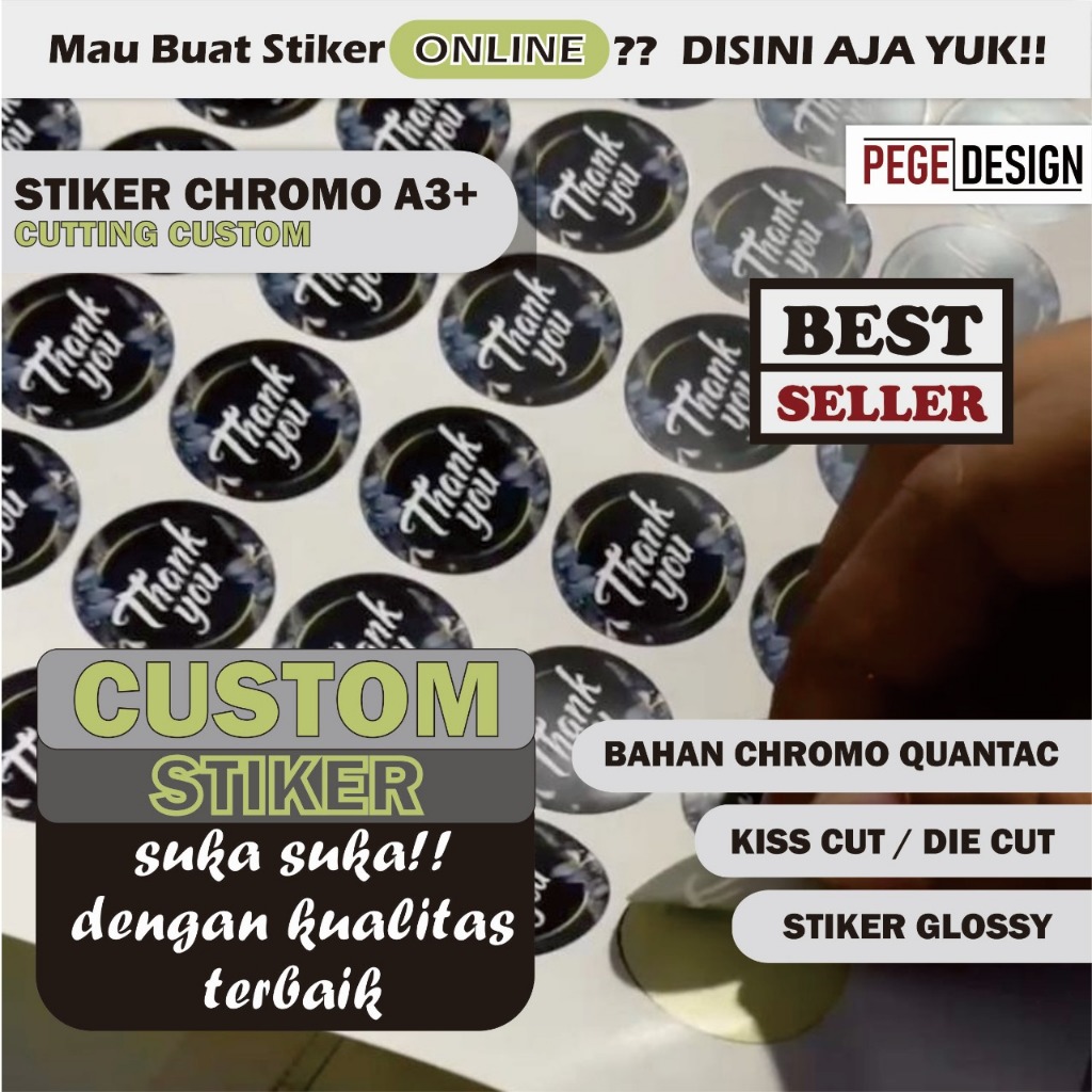 

CETAK STIKER LABEL MAKANAN//LABEL KEMASAN + CUTTING// CETAK STIKER ONLINE SHOP