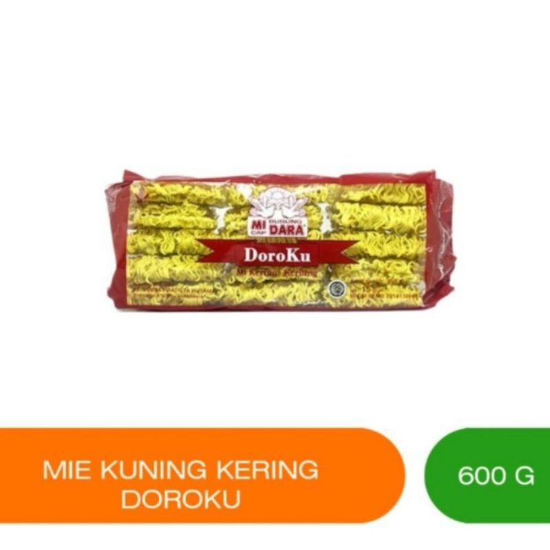 

Burung Dara Mie Kering Keriting Doroku 600 Gram