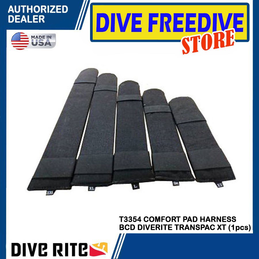T3354 Comfort Pad Harness BCD Diverite Transpac XT 1pcs Dive Rite Accessories Scuba Diving Aksesoris