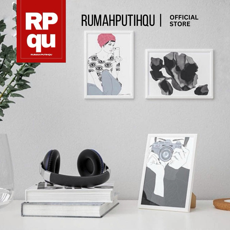 

Bingkai Foto Plastik 13x18cm Warna Putih IKEA, Ringan & Estetik Untuk Mempercantik Dinding Rumah - RPQU