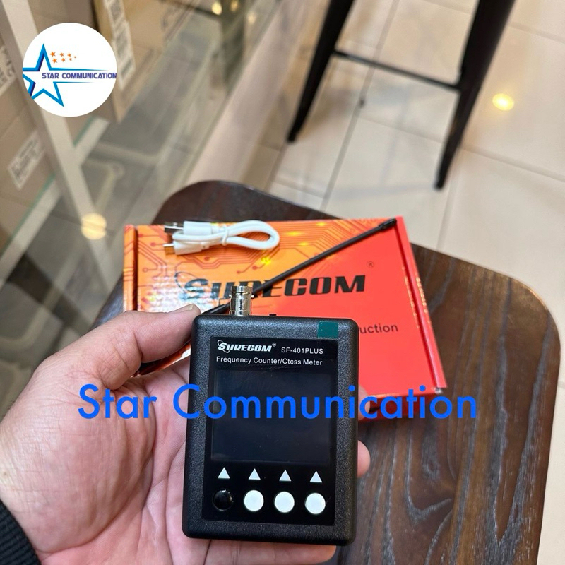SURECOM SF401 Plus  Frequency Counter 27-3000MHz frequensi konter sf401