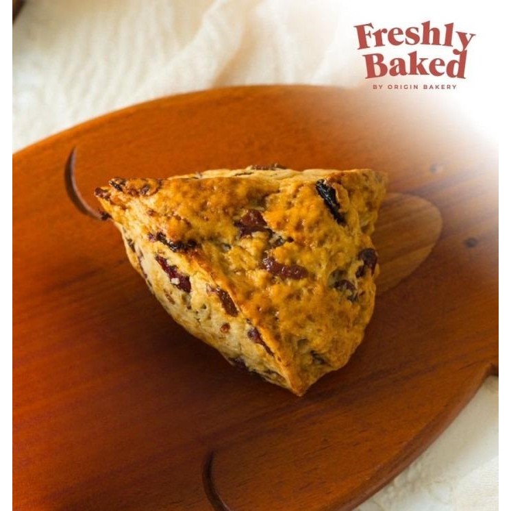 

Cranberry Raisin Scones