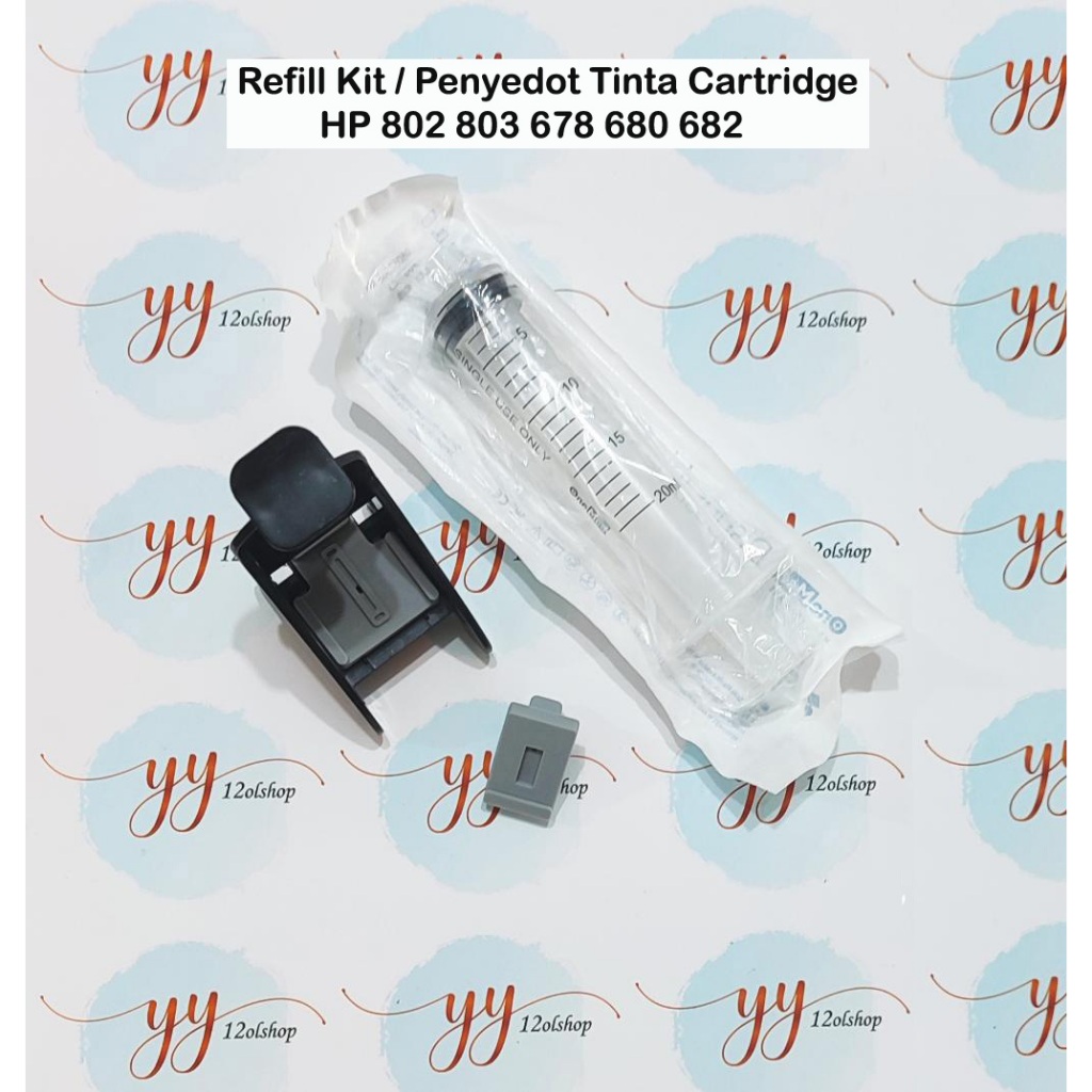 REFILL KIT/ PENYEDOT TINTA CARTRIDGE HP 678 680 682