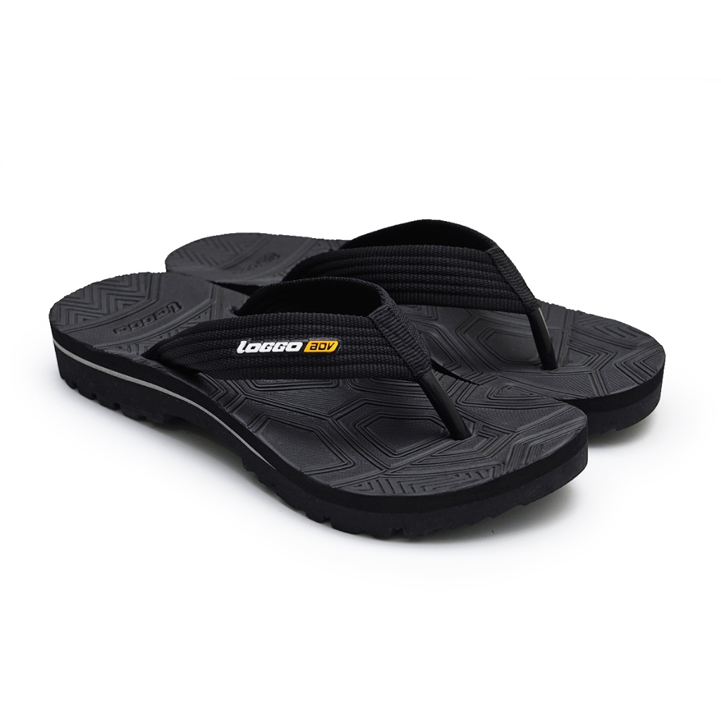 BEST SELLER Loggo - Sandal Borneo series - Sandal Japit Gunung Pria size 38-43