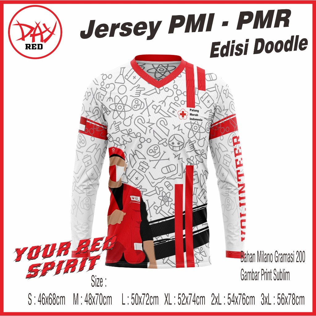 Jersey PMI - PMR Edisi DOODLE