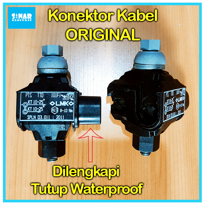 Original Tap Konektor Kabel SICAMINDO SINARINDO Listrik PLN Waterproof Kedap Air LMKO Conector Twist