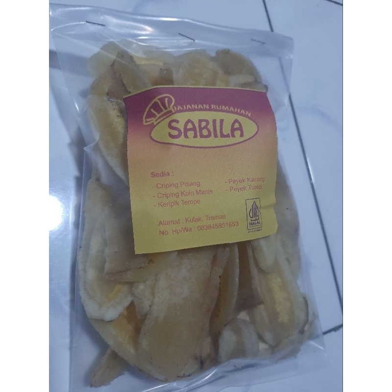 

Keripik Pisang Manis "SABILA