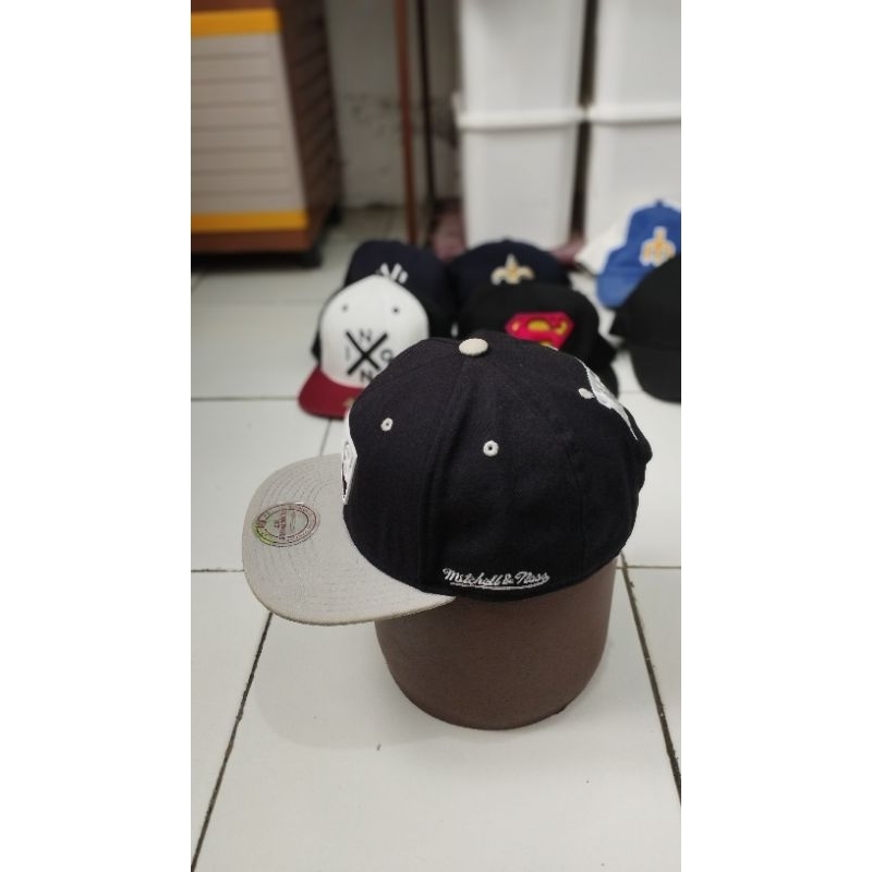 Topi NBA Mitchell n Ness Brooklyn Nets (Second)