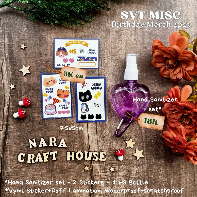 

Seventeen SVT FML Fanmade Mini Kisscut Deco Sticker Mingyu Jun Hoshi Wonwoo