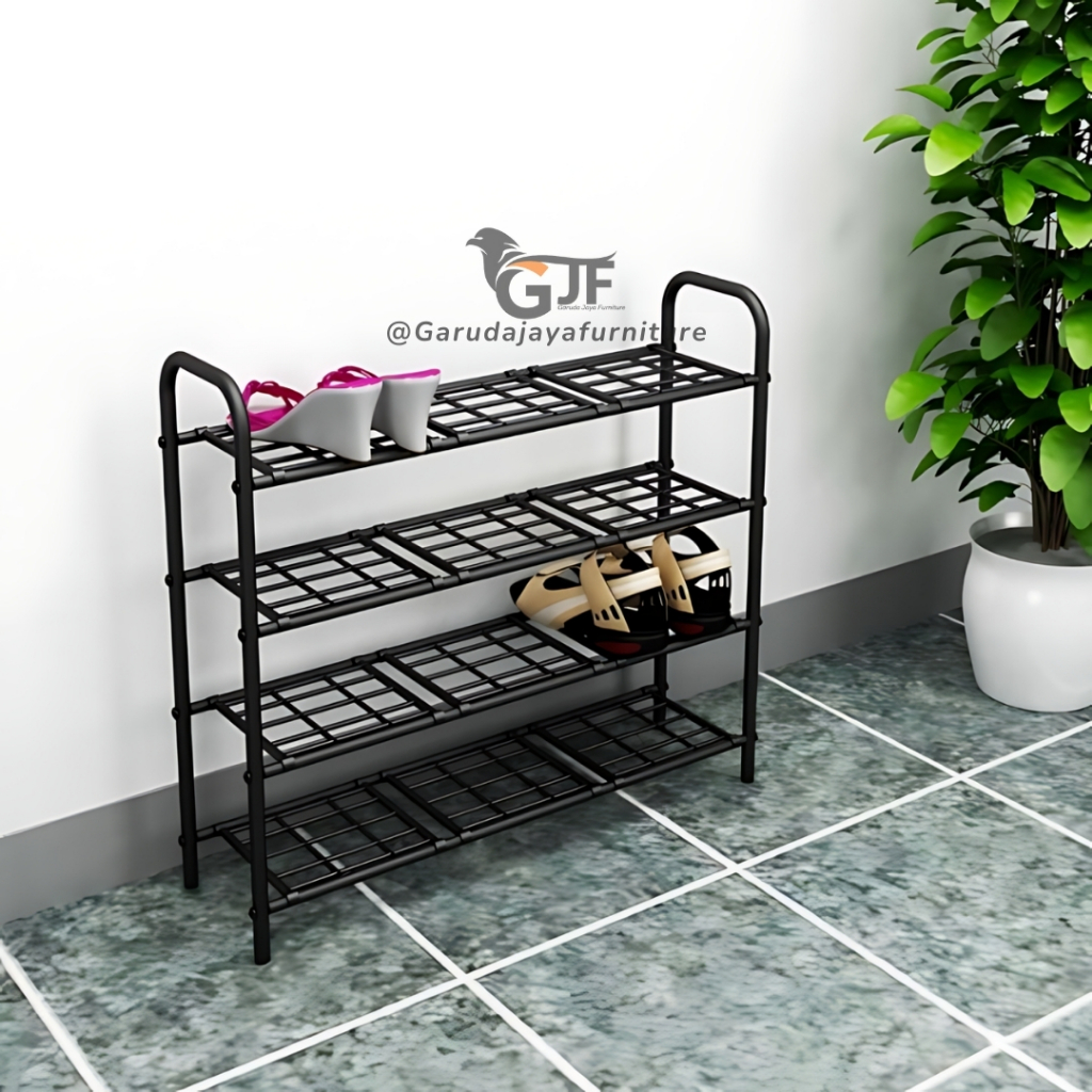 RAK SEPATU MINIMALIS BAHAN BESI /RAK SEPATU BESI/RAK SEPATU BAGUS/RAK SEPATU MUAT BANYAK/Rak Sepatu 