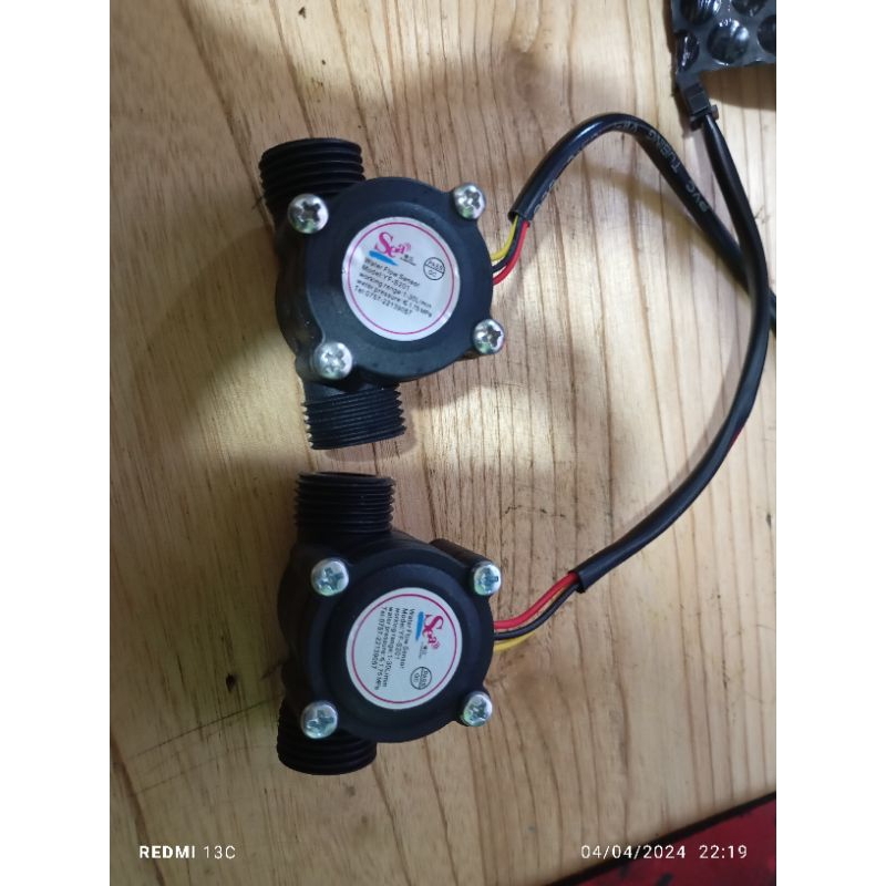 flow sensor pom mini 1/2 inchi plastik.