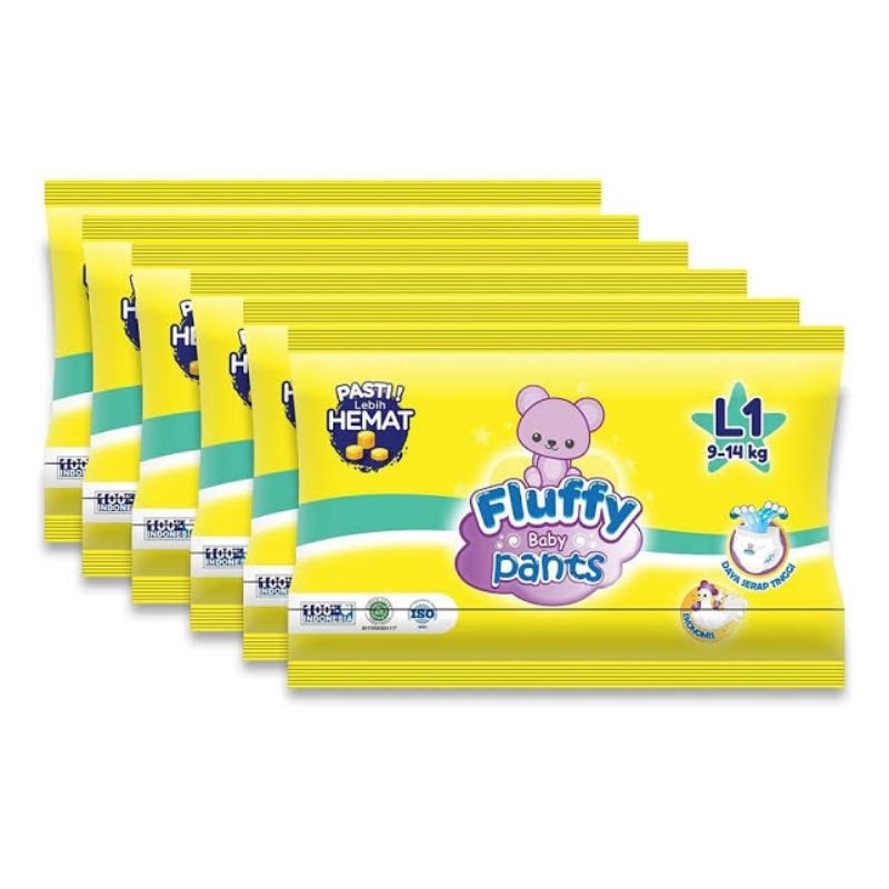 POPOK FLUFFY PANTS RENCENG
