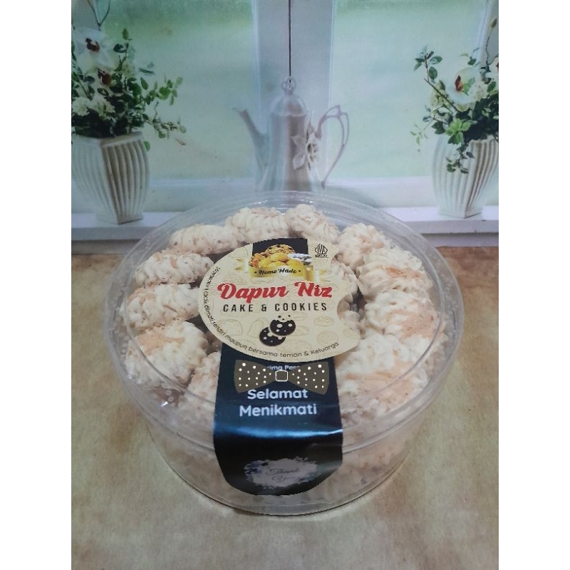 

kue kering sagu keju toples 500gr atau tabung 800ml