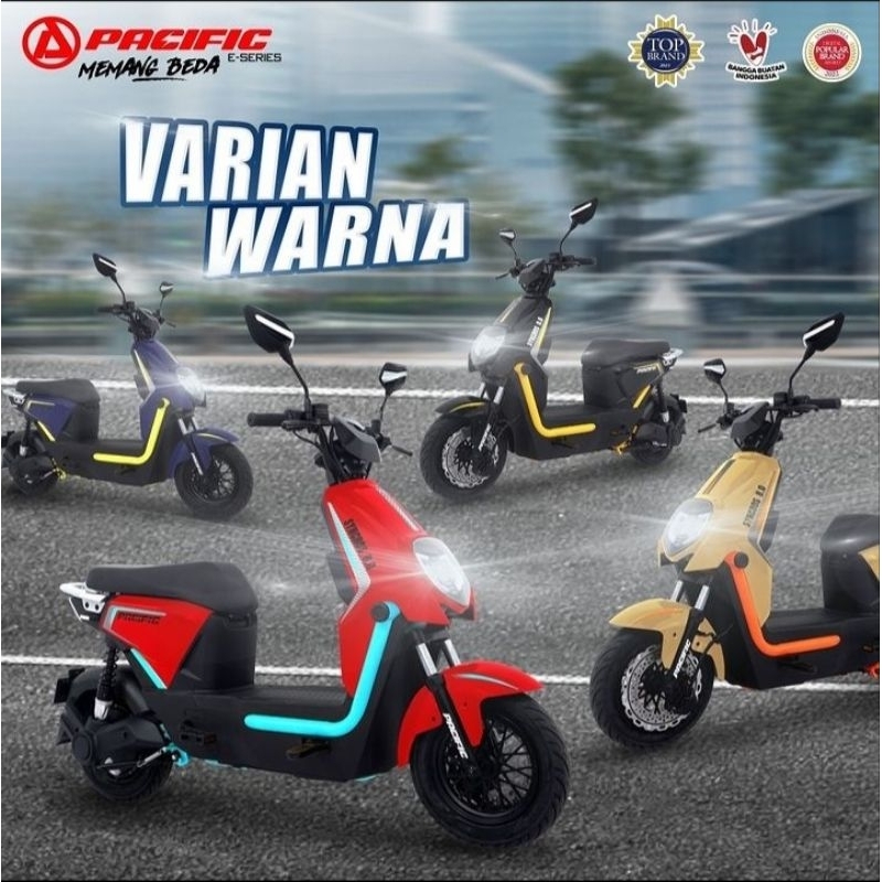 SEPEDA LISTRIK PACIFIC SYNCROS 8.0 GARANSI RESMI
